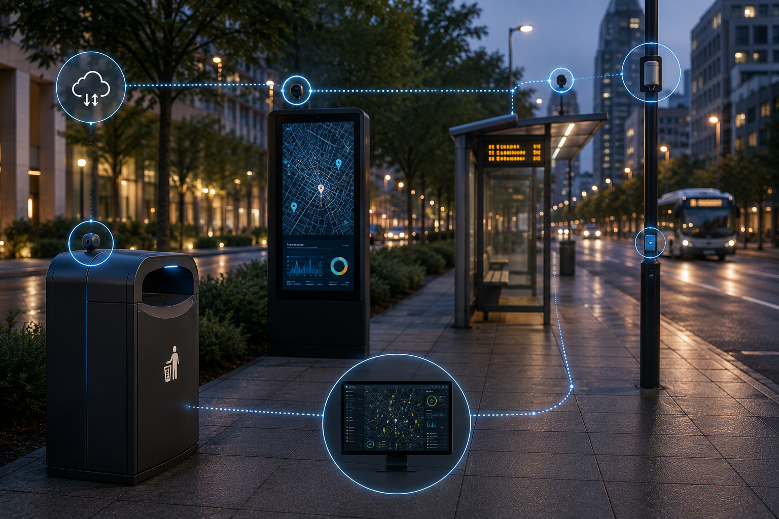 AI-enabled fleet and asset visibility dashboard